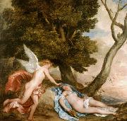 Dyck, Anthony van Cupid and Psyche (mk25) USA oil painting reproduction